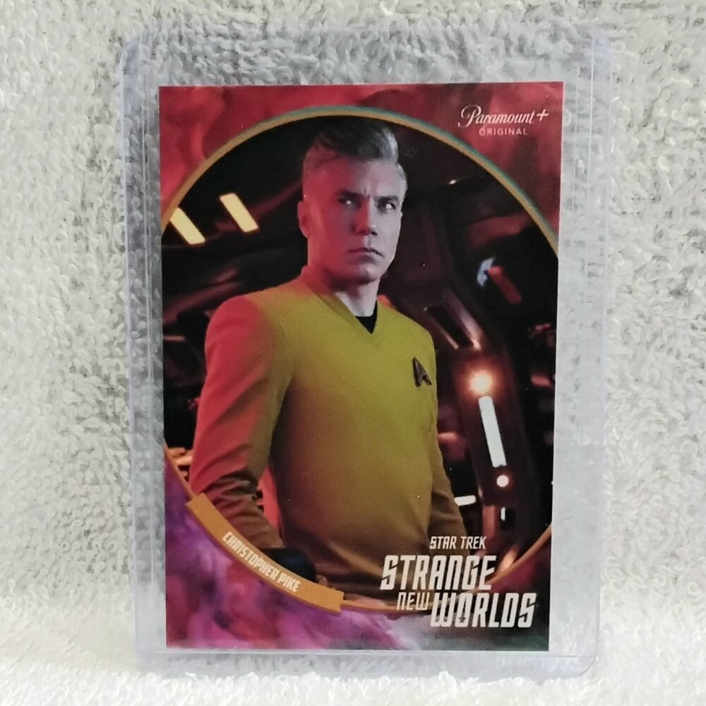 3/$25 Mint 2022 STAR TREK: Strange New Worlds Pike Limited Promo Card!!